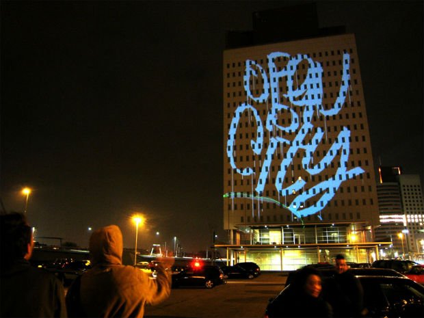 Les lasers tag expérimentés à Rotterdam en 2007 