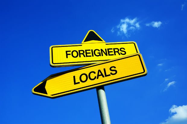 Foreigners or Locals