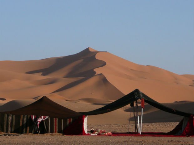 Campement temporaire des Touaregs