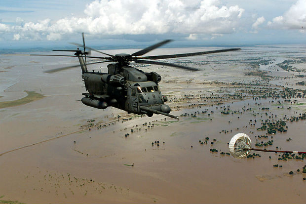 Inondation au Mozambique en 2000