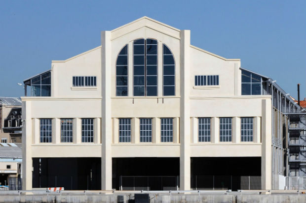 La façade de la halle J1 héritière d’une architecture singulière 