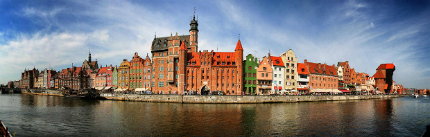 Gdansk en Pologne s’est reconstruite en puisant tout particulièrement dans son passé médiéval et ses influences néerlandaises.