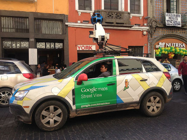 La voiture Google Street View à Mexico