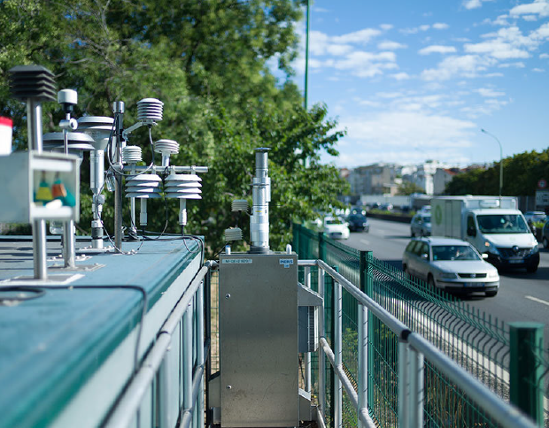 Station de mesure de l’air Airparif dans le 12ème arrondissement - Airparif