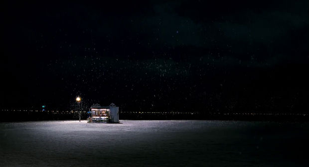 Juste un snack sous la neige, dans The Host (2006)