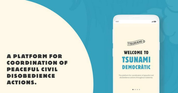 L'application de Tsunami Democràtic - Tsunami Democràtic