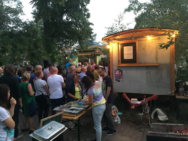 Fête de la musique organisée à la Vorort-Haus, un ancien hôpital militaire abandonné - Gaëtan Kimmel