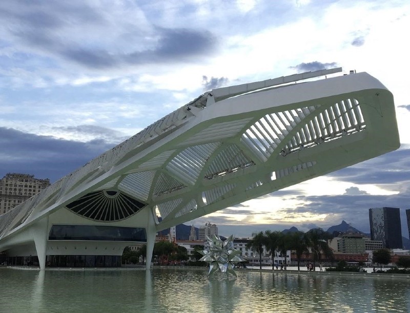 Le musée de Demain (2015), symbole des grands travaux entrepris à Rio avant les JO