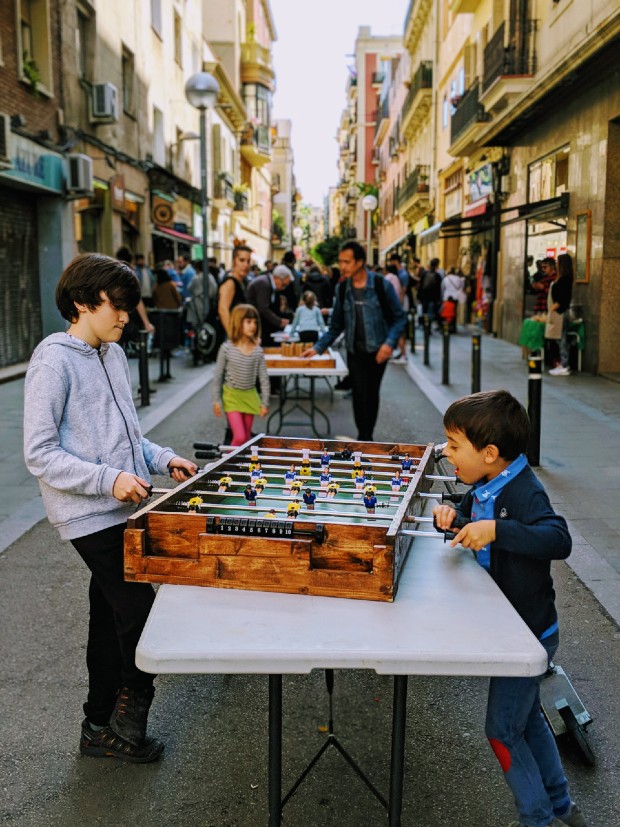 la ville et les enfants