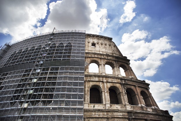 Rénovation du Colisée financée par la marque de chaussure italienne Tod's - Tod's