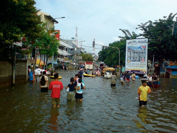 Double menace à Jakarta, la subsidence et la montée des eaux - Charles Wiriawan/Flickr