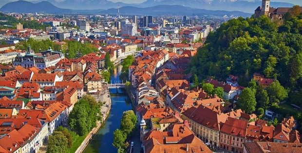 Ljubljana - crédits : Janez Kotar, Wikipedia