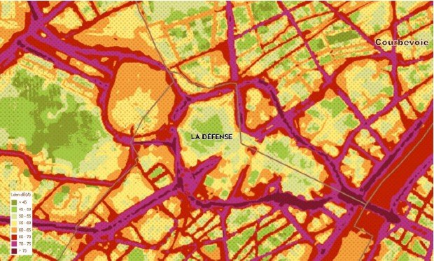 Carte Bruitparif