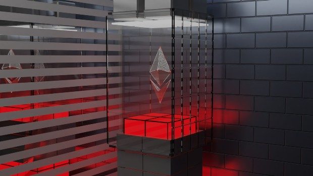 Illustration 3D d’un Ethereum ©Shubham Dhage via Unsplash