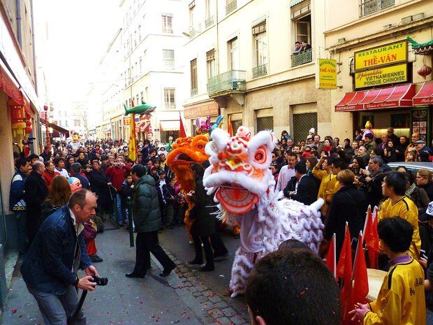 Le nouvel an lunaire à la Guillotière ©FredD via Wikipedia