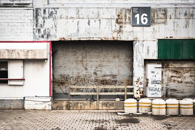 Entrepôts fermés au Canada © Marc Olivier/Unsplash