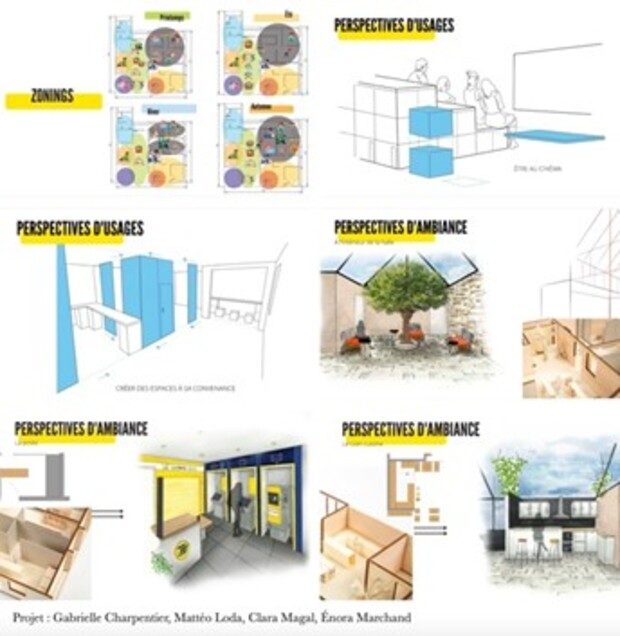 La place du village : tiers-lieu multi-usage convivial