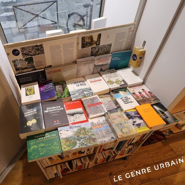 Intérieur de la librairie © Le genre urbain 