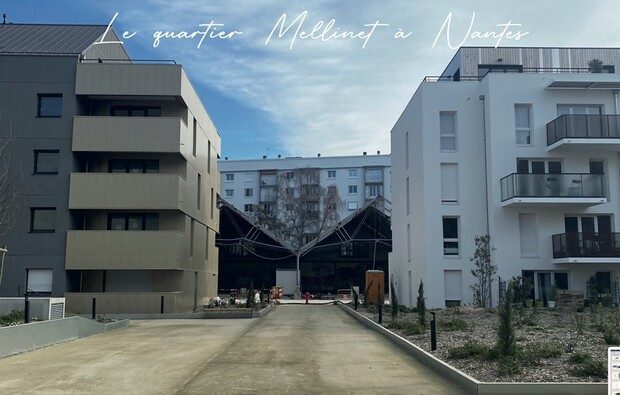 Le quartier Mellinet à Nantes © Agathe Blanchard 