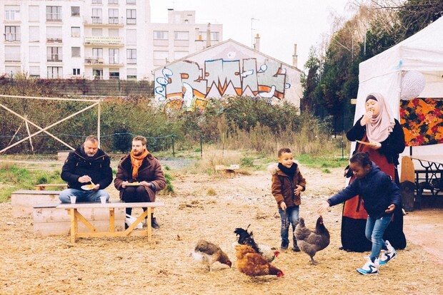 La friche TEP Ménilmontant a été défendue par les riverains qui ne voulaient pas du projet immobilier porté par la mairie - Facebook