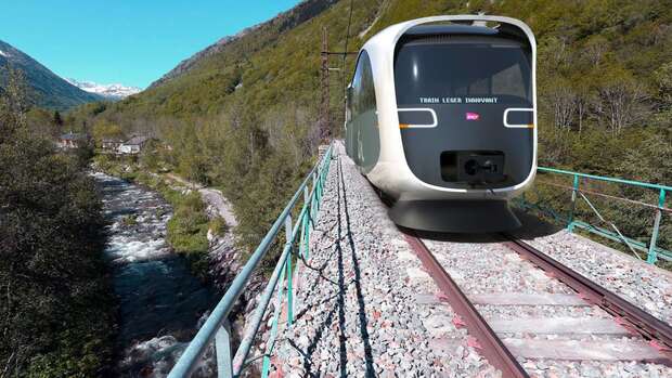 © Première image du Train Léger Innovant de la SNCF - SNCF