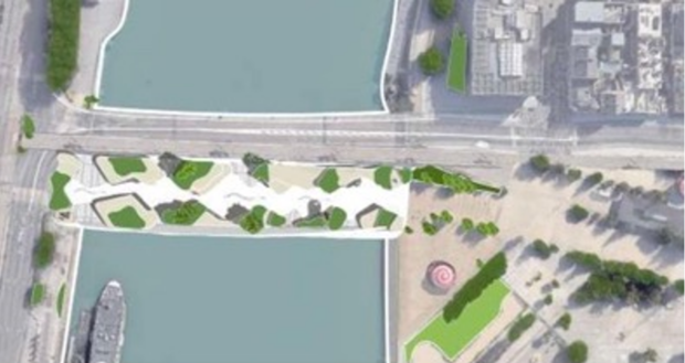 Scénarios d’usages du Pont-Place ©City Design Lab