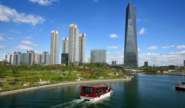 ©Songdo City, en Corée du Sud