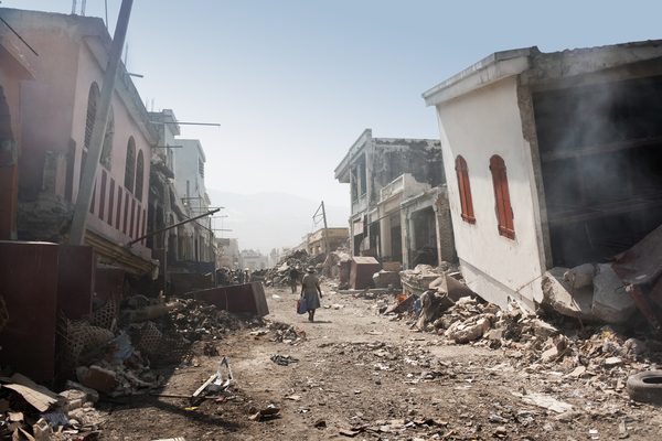 Ville après un tremblement de terre - Getty Claudiad