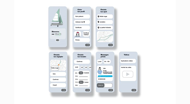 Application mobile Liboat © Simon Janvier