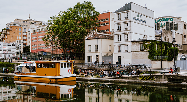Canal Saint-Martin à Paris - Unsplash xuan-nguyen