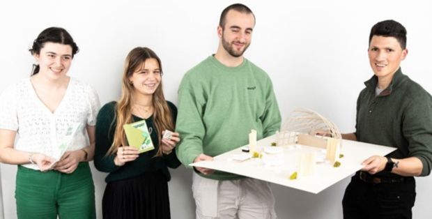 Étudiants du City Design Lab à l’origine des  projets : Fernando LAGOS AVILA - Martin PALLISSON - Charlotte QUERARD - Léonie SARRAZIN