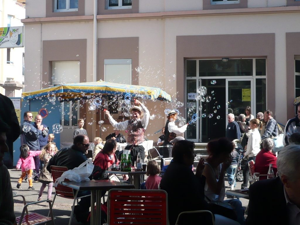 Fête de quartier à Mulhouse. Crédit photo : Lab Démocratie Ouverte